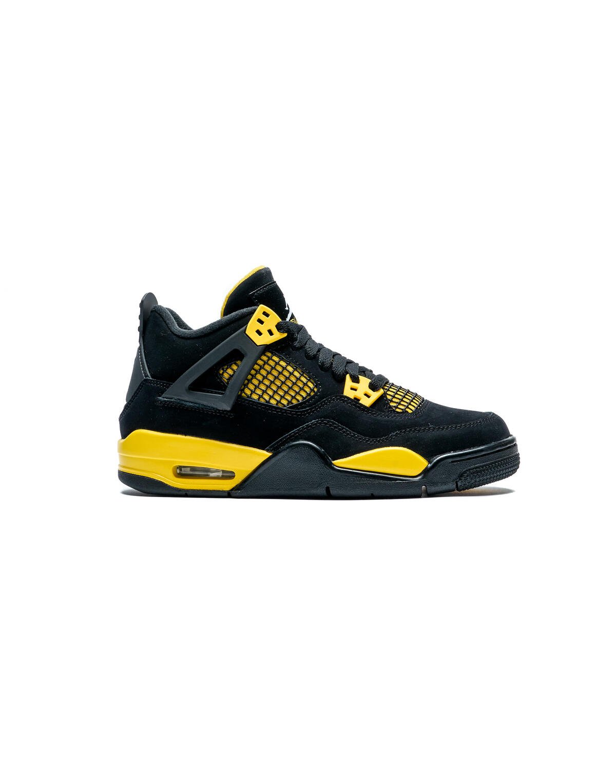 retro 4 yellow and black